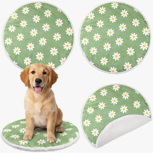 4 piece washable pet mat set